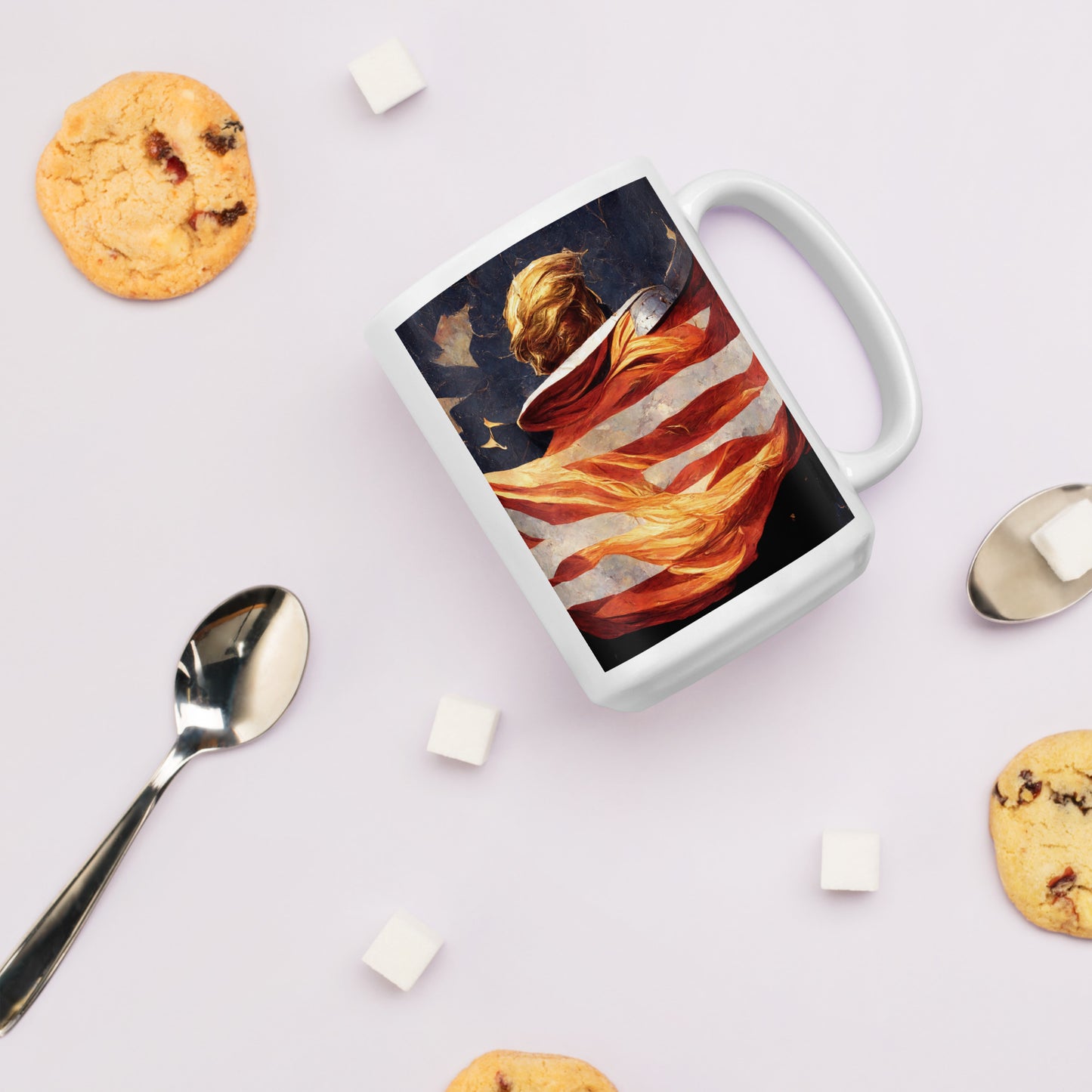 Bulletproof White glossy mug