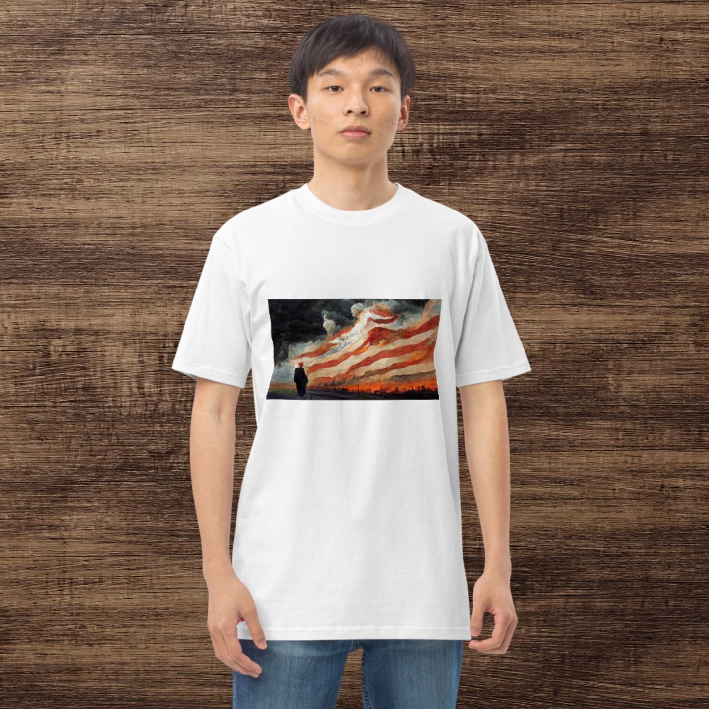 Rising From the Ashes Men’s premium heavyweight tee