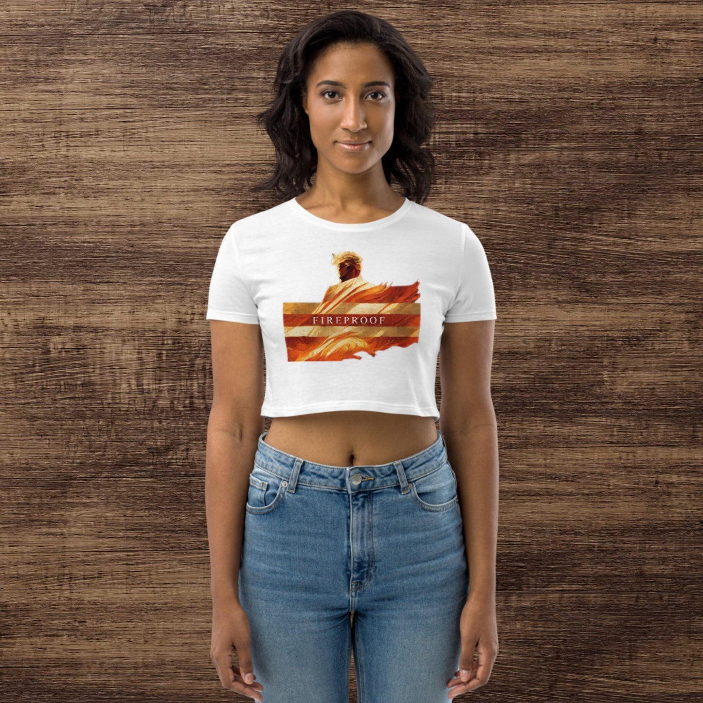 Trump "Fireproof" Organic Crop Top