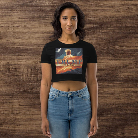 Trump 2024 Organic Crop Top