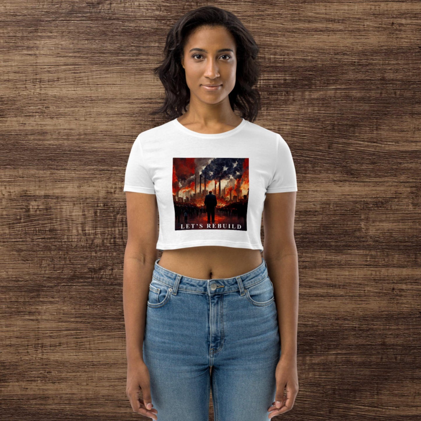 Let's Rebuild Organic Crop Top