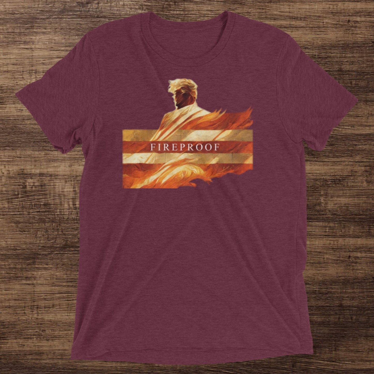 Trump "Fireproof" Short Sleeve T-Shirt